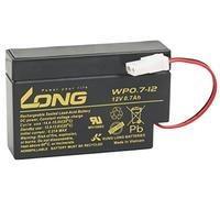 LONG PBLO-12V000,7 12V 0,7Ah Batteria al piombo acido AMP (WP0.7-12), 12V