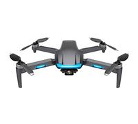 Long Range Drones with Camera for Adults 4k?brushless Motor GPS Folding Drone Remote Control Aerial Photography HD Quadcopter Intelligent Positioning (Black 3 BATTERY)