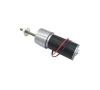 Long Shaft Electirc electronic starter 12V DC electronic starter 24V Threaded Shaft For DIY parts JGB37-3157 with Flange NWPNLXEA(12v420rpm,Package P)
