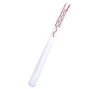 Long Shoe Horns for Men, 60.3x4.7cm ABS Ergonomic Shoe Helper, 85g Multifunctional Long Handled Shoes Horn for Boots Shoes Seniors, Available in White Red Black