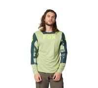 Long Sleeve Cycling Jersey Fox Defend Taunt Pale Green M