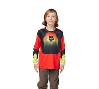 Long Sleeve Cycling Jersey Fox Junior Ranger Revise RD/Ylw YM