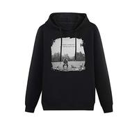 Long Sleeve Hooded Sweatshirt all Things Must Pass Cotton Blend Hoody Black M