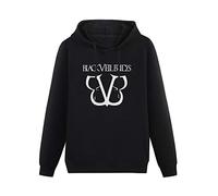 Long Sleeve Hooded Sweatshirt Andcustom Black Veil Brides Cotton Blend Hoody M
