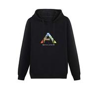 Long Sleeve Hooded Sweatshirt Ark Logo Ark Survival Evolved Cotton Blend Hoody XXL