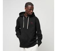 Long Sleeve-Knit Fullzip Hoodie nero XXL