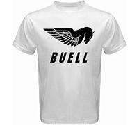 LONG TA Buell Motorcycles Men's White T-Shirt White White M