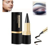 Long Wear Gel Eyeliner, Natural Black Eyeliner Cream, Gel Eyeliner Pencil, Smokey Eyeshadow Palette Stick,Rationalu Gel Eyeliner, Eye Black Face Paint Sticks, Waterproof Smudge Proof (nero, 1 pezzo)