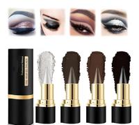 Long Wear Gel Eyeliner, Natural Black Eyeliner Cream, Gel Eyeliner Pencil, Smokey Eyeshadow Palette Stick,Rationalu Gel Eyeliner, Eye Black Face Paint Sticks, Waterproof Smudge Proof (Mixed, 4 pezzi)