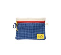 Long Weekend Everyday Zip Pouch - Organizer da viaggio resistente alle intemperie con moschettone (piccolo, medio o grande), Crema Multi, Large, Tasca con cerniera