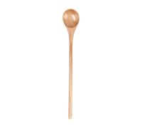 Long Wooden Spoon, Cocktail Stirrer, Mixing Honey Chef Tasting Spoon