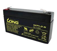 Long WP1.2-6 Batteria al piombo 6 V 1.2 Ah Piombo-AGM (L x A x P) 97 x 57 x 2