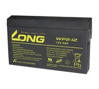 Long WP2-12 Batteria al piombo 12 V 2 Ah Piombo-AGM (L x A x P) 150 x 90 x 20