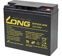 LONG WP22-12N BATTERIA AL PIOMBO 12 V 22 AH PIOMBO-AGM L X A P 181 MODELLISMO