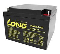 Long WP24-12 Batteria al piombo 12 V 24 Ah Piombo-AGM (L x A x P) 166 x 125 x
