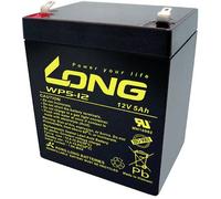 Long WP5-12/F1 Batteria al piombo 12 V 5 Ah Piombo-AGM (L x A x P) 90 x 107 x