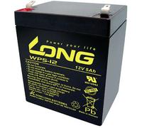 Long WP5-12/F2 Batteria al piombo 12 V 5 Ah Piombo-AGM (L x A x P) 90 x 107 x