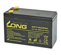 Long WP7-12(28W)-M/F2 Batteria al piombo 12 V 7 Ah Piombo-AGM (L x A x P) 151