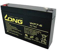 LONG WP7-6 BATTERIA AL PIOMBO 6 V 7 AH PIOMBO-AGM L X A P 151 100 34 MODELLISMO