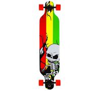 Longboard tavola SKELETON ABEC9 drop thru