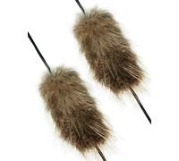 longbowmaker Silenziatore ad arco Otter ammortizzatore virbrante tendine stabilizzatore accessorio per recupero arco lungo e arco da caccia (Brown)