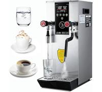 LONGCAO Sbattitore Elettrico Professionale per Latte, Schiumatore con 3 modalità, Schiuma Densaa per Cappuccino, Macchiatto Latte Preparazione Barista e Uso Domestico N