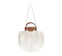 Longchamp, ,Bags ,Donna ,Bianco ,ONE SIZE Le Pliage Filet L Mesh Bag