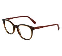 LONGCHAMP Donna LO2608 214 Montature da vista Acetato Havana Squadrata Normale Fotocromatiche