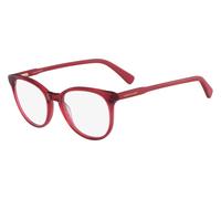 LONGCHAMP Donna LO2608 600 Montature da vista Acetato Rosso Rotonda