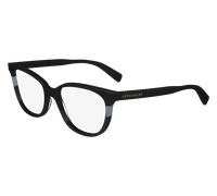 LONGCHAMP Donna LO2739 001 Montature da vista Acetato Nero Squadrata Normale Normale