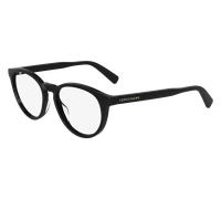 LONGCHAMP Donna LO2752 001 Montature da vista Acetato Nero Geometrica Normale
