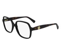 LONGCHAMP Donna LO2757 001 Montature da vista Acetato Nero Squadrata Normale