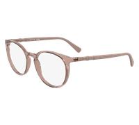 LONGCHAMP Donna LO2768 610 Montature da vista Bio-iniettato Rosa Rotonda Normale