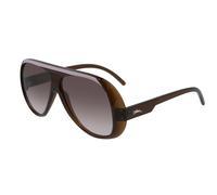 LONGCHAMP Donna LO664S 43468 200 Occhiali da sole Plastica Havana Marrone Pilot Normale Sfumato
