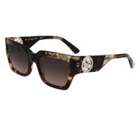 LONGCHAMP Donna LO735S 205 Occhiali da sole Acetato Havana Marrone Squadrata Normale Normale