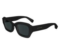 LONGCHAMP Donna LO749S 001 Occhiali da sole Acetato Nero Cat Eye Normale Normale
