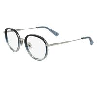 LONGCHAMP Donna LO2168 042 Montature da vista Metallo Argento Rotonda Normale