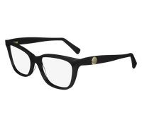 LONGCHAMP Donna LONGCHAMP LO2744 001 Montature da vista Acetato Nero Squadrata Normale Normale