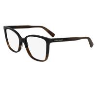 LONGCHAMP Donna LONGCHAMP LO2753 011 Montature da vista Acetato Nero Farfalla Normale