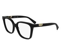 LONGCHAMP Donna LONGCHAMP LO2765 001 Montature da vista Acetato Nero Squadrata Normale