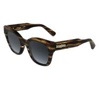 LONGCHAMP Donna LONGCHAMP LO791S 211 Occhiali da sole Acetato Marrone Squadrata Normale Sfumato