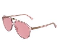Occhiali da Sole Longchamp LO800S Clear pink 58/13/140 Donna