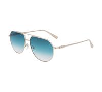 Longchamp Gold Metal Sunglasses