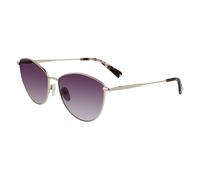 Longchamp Gold Metal Sunglasses