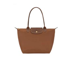 Longchamp - Le Pliage Green Bolso de hombro L - - Bags - Donna - Marrone - ONE SIZE
