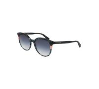 LONGCHAMP Donna LO752S 406 Occhiali da sole Acetato Blu Rotonda Normale Normale