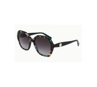 Longchamp Lo759s N Occhiali Da Sole Donna Avana Geometrico Grigio 54mm