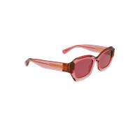 LONGCHAMP Donna LO749S 613 Occhiali da sole Acetato Rosa Cat Eye Normale
