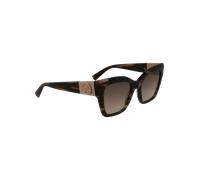 LONGCHAMP Donna LO762S 308 Occhiali da sole Acetato Verde Squadrata Normale