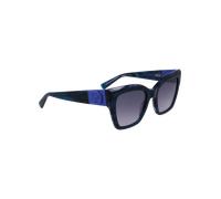 LONGCHAMP Donna LO762S 407 Occhiali da sole Acetato Blu Squadrata Normale